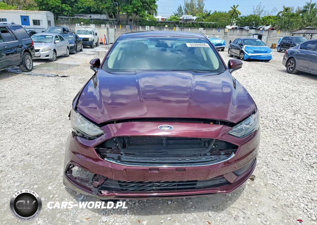 2017 Ford Fusion Se VIN:3FA6P0H74HR390531 - 5