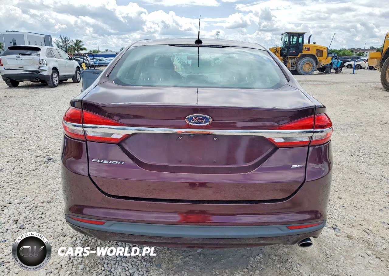 2017 Ford Fusion Se VIN:3FA6P0H74HR390531 - 6
