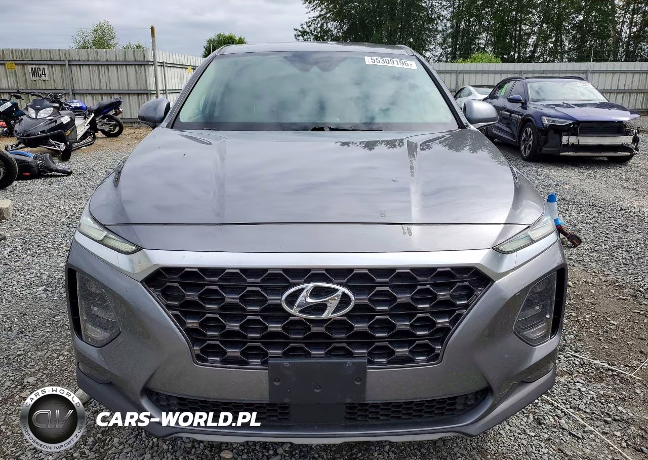 2019 Hyundai Santa Fe Sel VIN:5NMS3CAD6KH037964 - 5