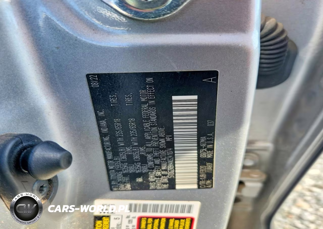 2022 Toyota Highlander Xle VIN:5TDGZRBH4NS241074 - 14