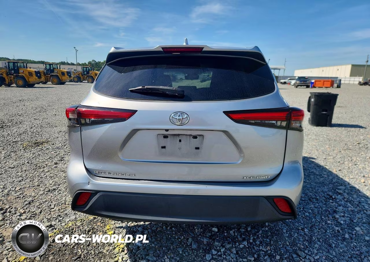 2022 Toyota Highlander Xle VIN:5TDGZRBH4NS241074 - 6