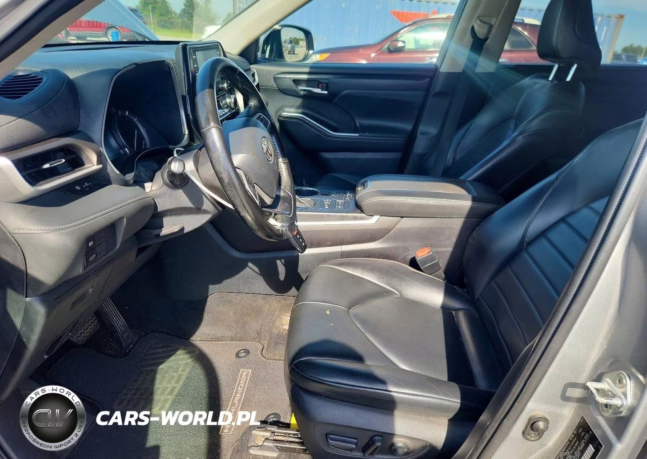 2022 Toyota Highlander Xle VIN:5TDGZRBH4NS241074 - 7