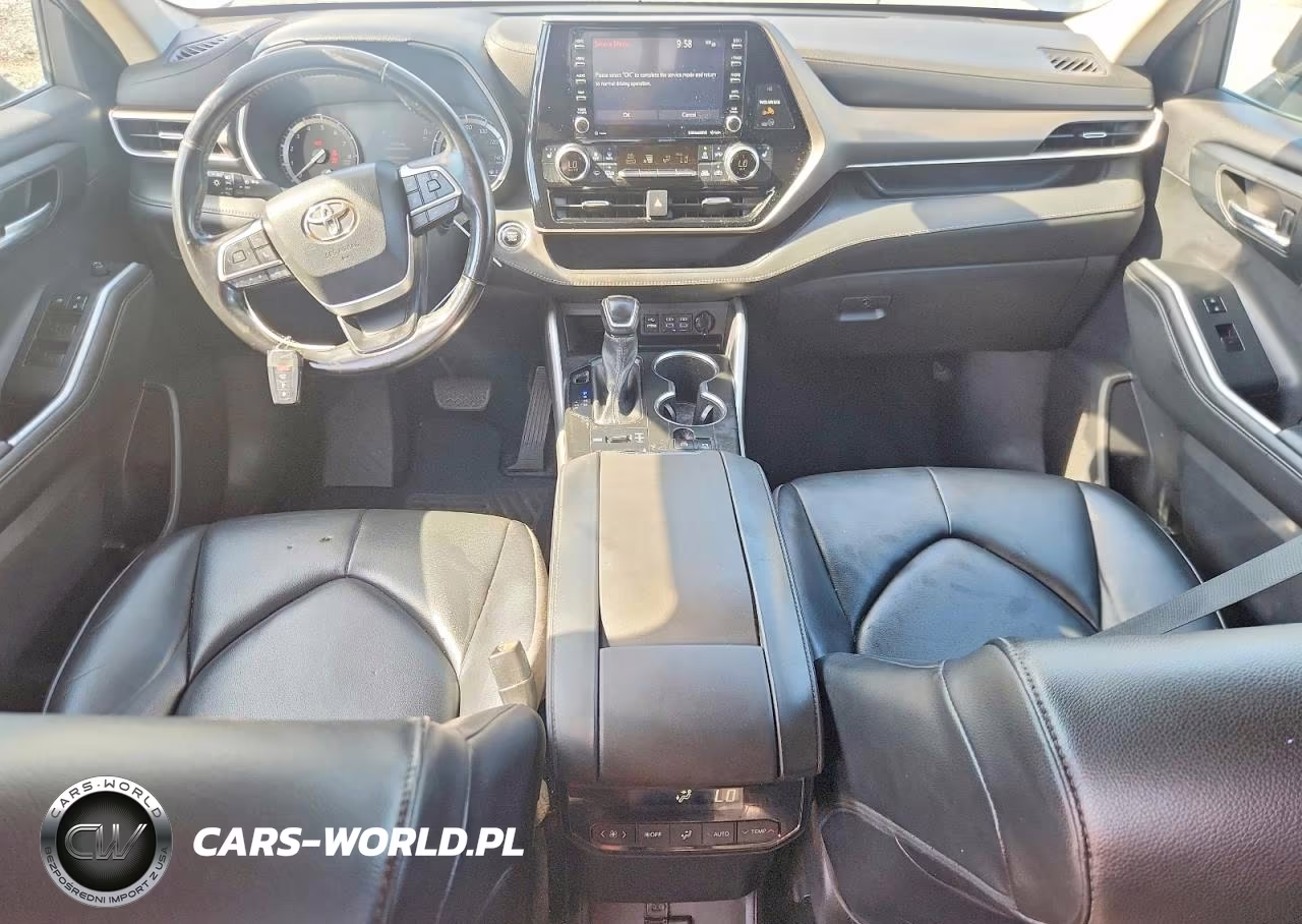 2022 Toyota Highlander Xle VIN:5TDGZRBH4NS241074 - 8