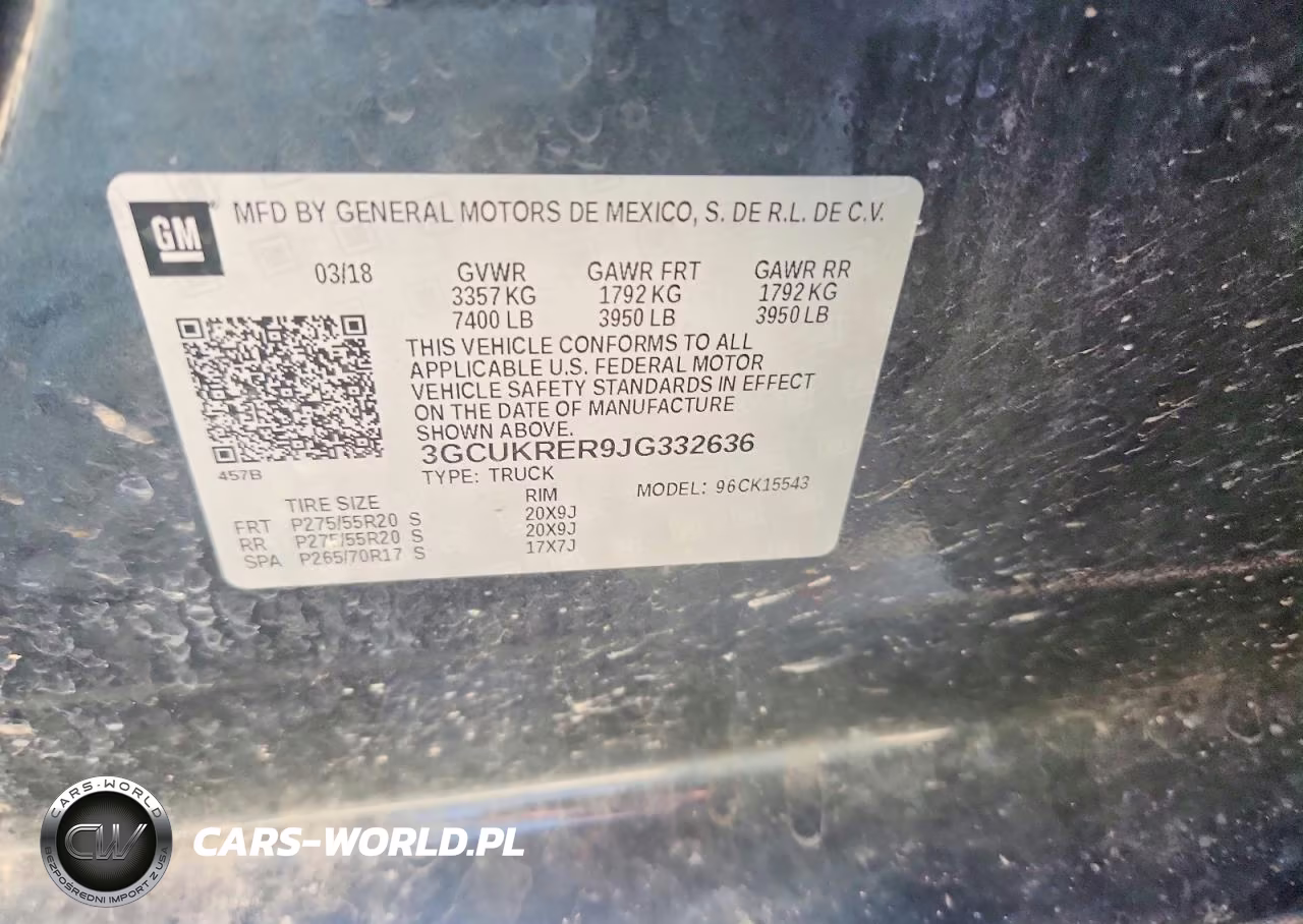 2018 Chevrolet Silverado K1500 Lt VIN:3GCUKRER9JG332636 - 12