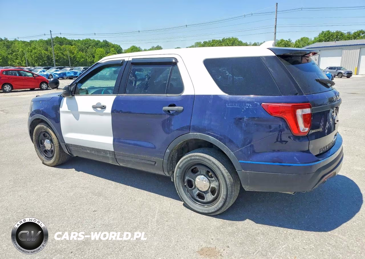 2017 Ford Explorer Police Interceptor VIN:1FM5K8AR1HGA37522 - 2