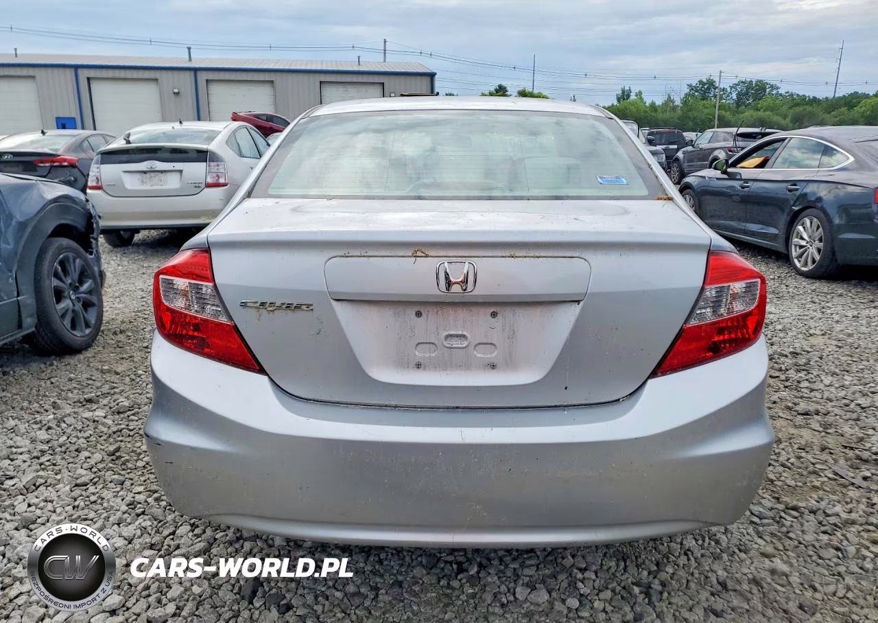 2012 Honda Civic Lx VIN:2HGFB2F56CH600901 - 6