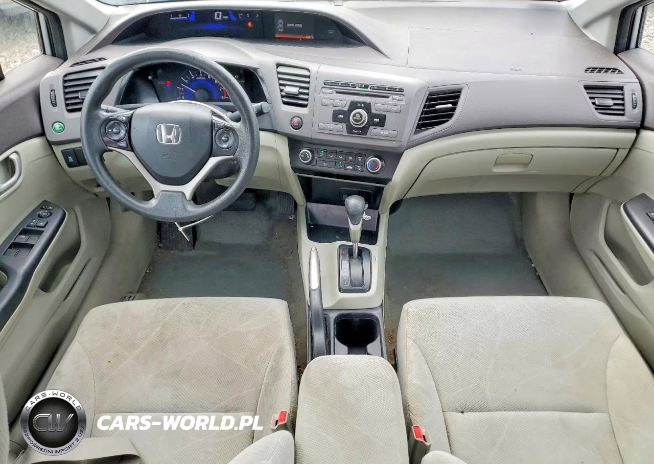 2012 Honda Civic Lx VIN:2HGFB2F56CH600901 - 8