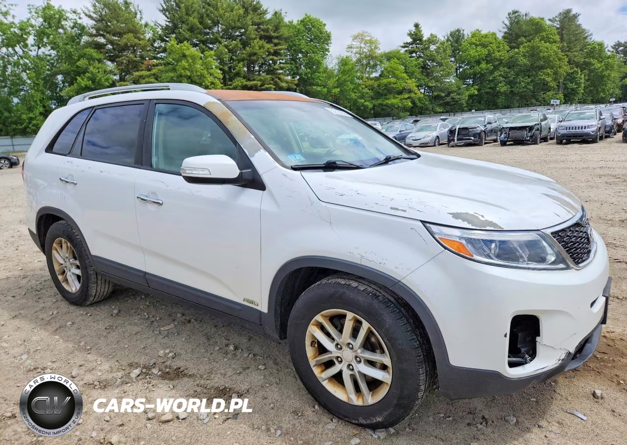 2014 Kia Sorento VIN:5XYKTCA6XEG531079 - 4