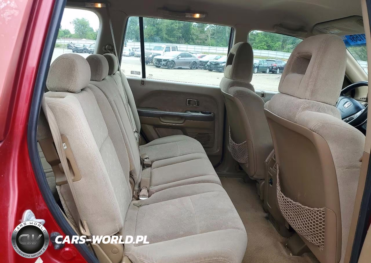 2005 Honda Pilot Lx VIN:2HKYF18145H551546 - 11