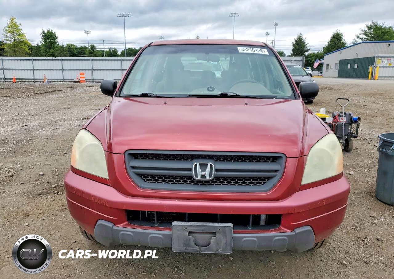 2005 Honda Pilot Lx VIN:2HKYF18145H551546 - 5