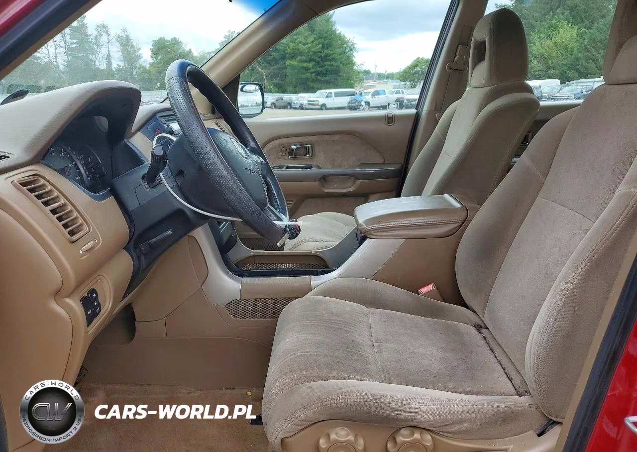 2005 Honda Pilot Lx VIN:2HKYF18145H551546 - 7