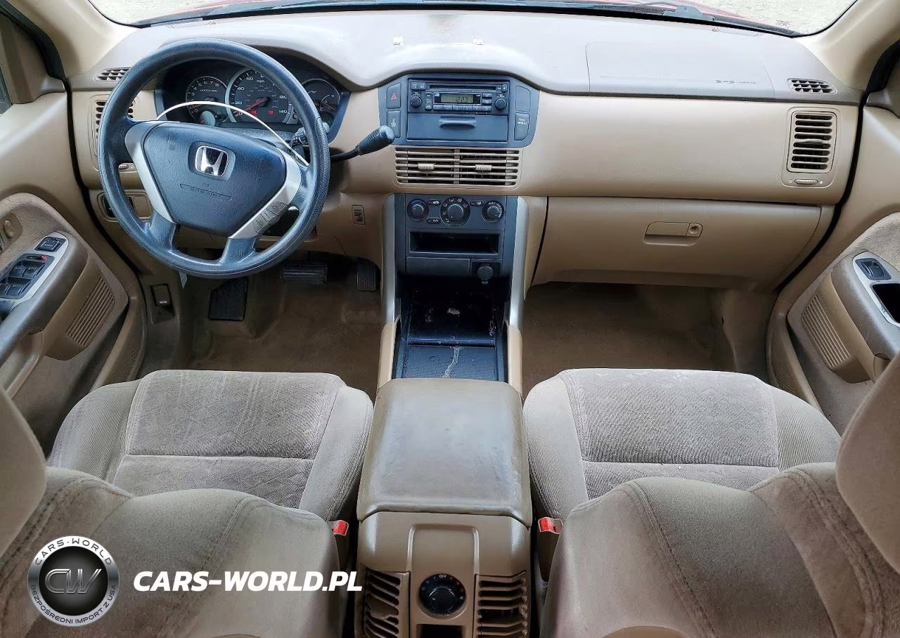 2005 Honda Pilot Lx VIN:2HKYF18145H551546 - 8