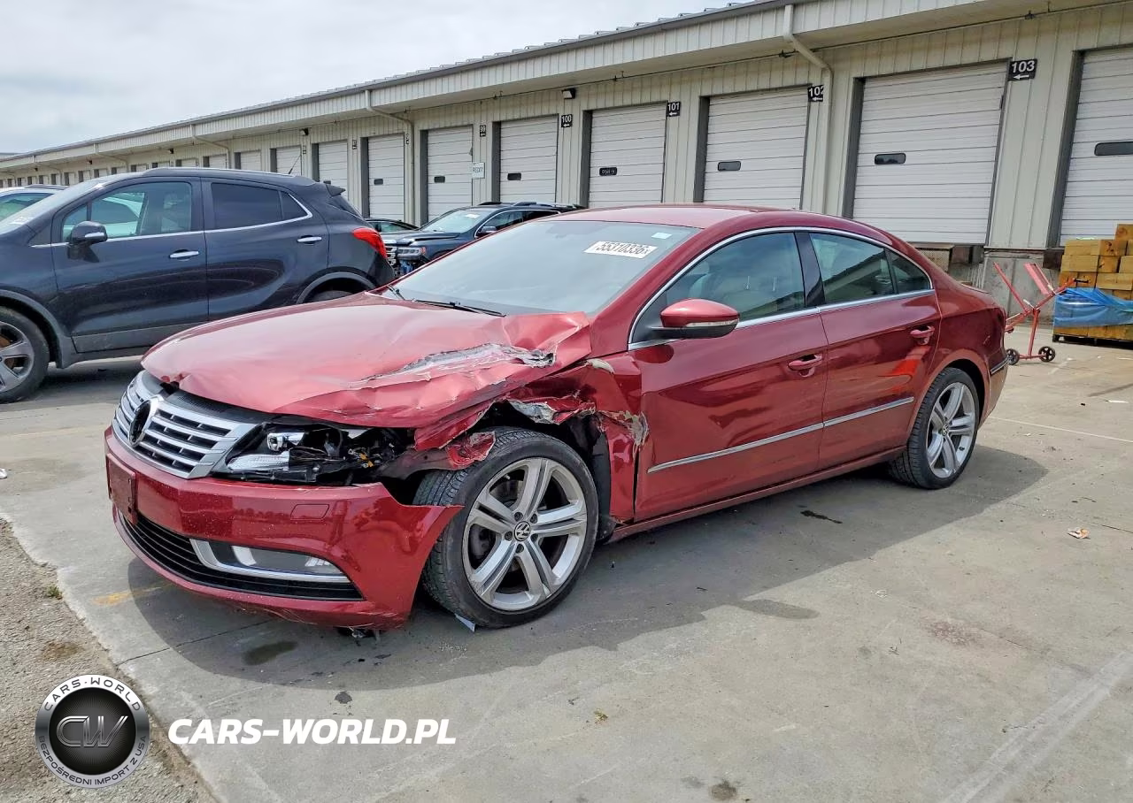 2013 Volkswagen Cc Sport VIN:WVWBN7AN9DE547368 - 1
