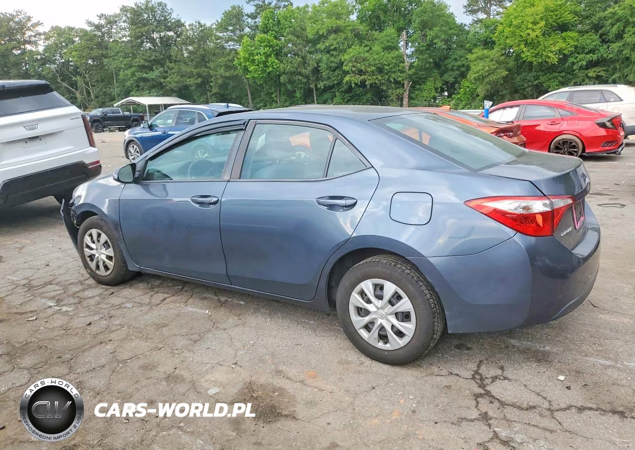 2015 Toyota Corolla L VIN:2T1BURHE7FC460711 - 2