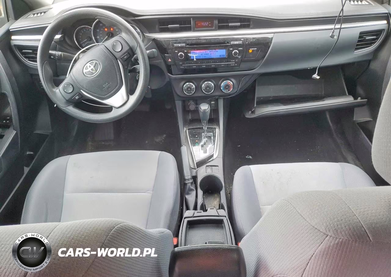 2015 Toyota Corolla L VIN:2T1BURHE7FC460711 - 8