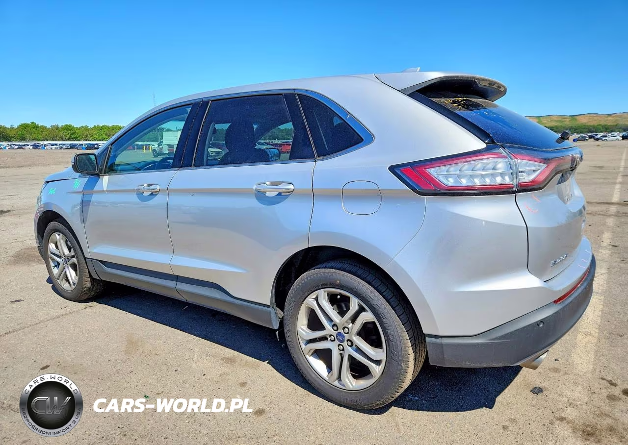 2017 Ford Edge Titanium VIN:2FMPK4K94HBB90998 - 2