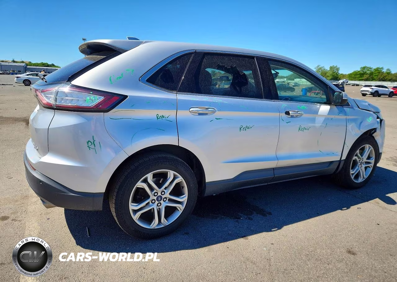 2017 Ford Edge Titanium VIN:2FMPK4K94HBB90998 - 3