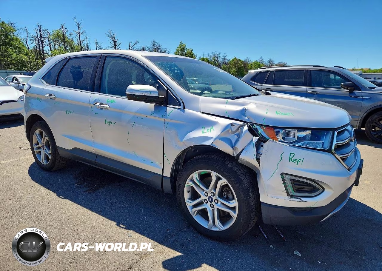 2017 Ford Edge Titanium VIN:2FMPK4K94HBB90998 - 4