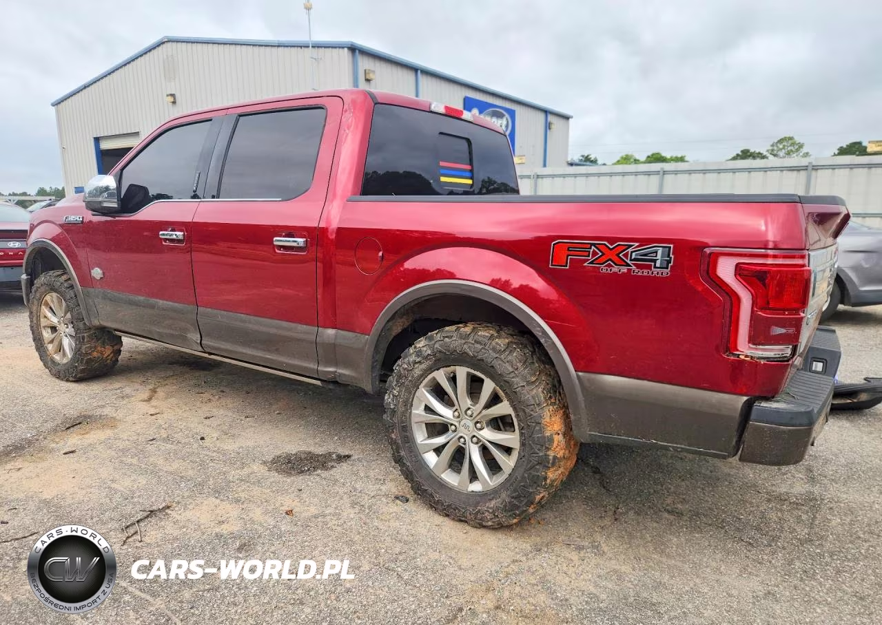2017 Ford F150 Supercrew VIN:1FTEW1EF7HFB62076 - 2