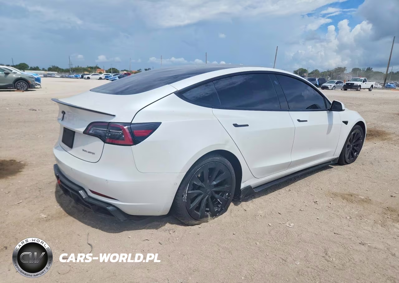 2022 Tesla Model 3 VIN:5YJ3E1EBXNF187030 - 3