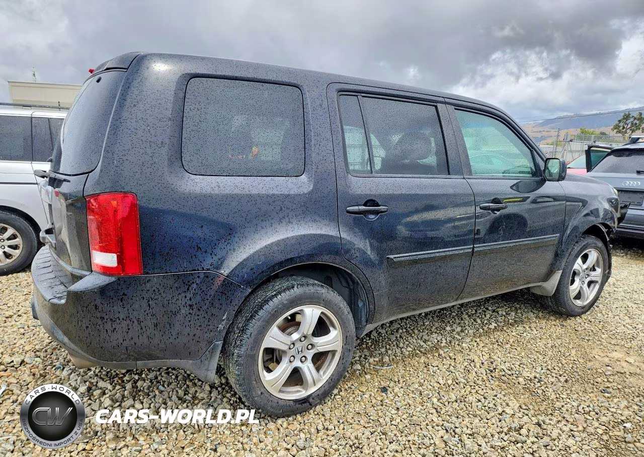 2012 Honda Pilot Ex VIN:5FNYF3H47CB023081 - 3
