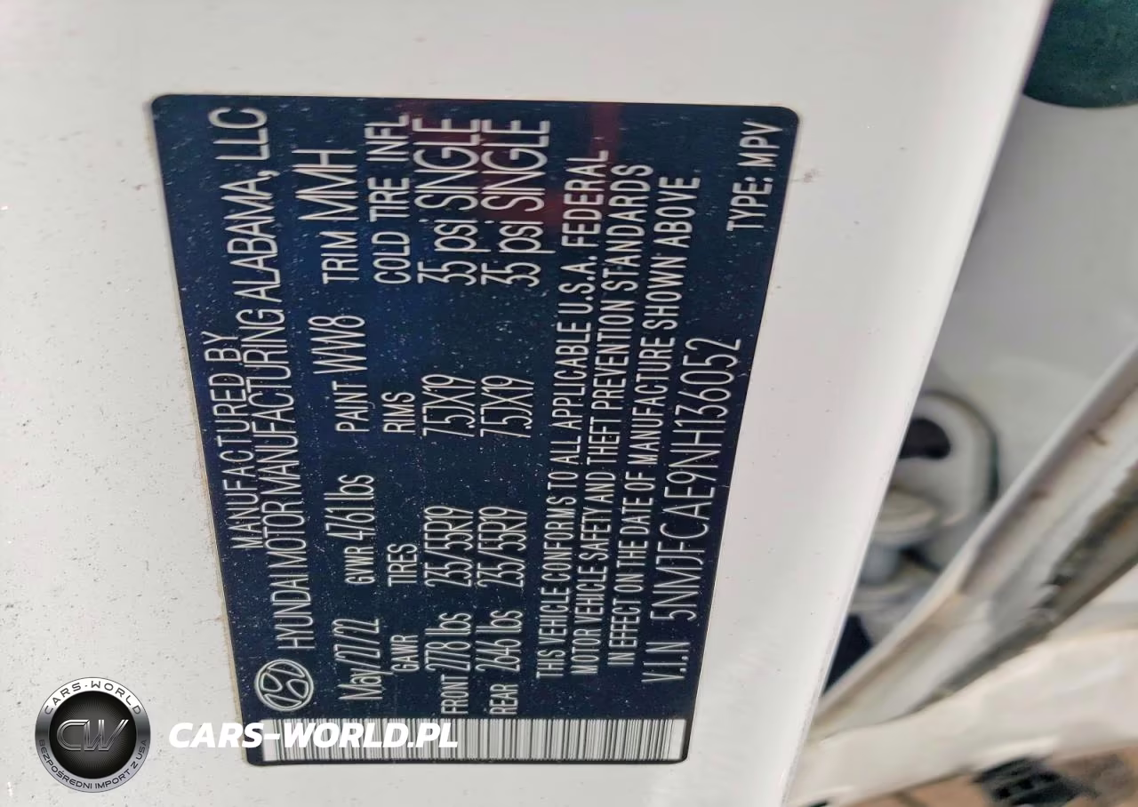 2022 Hyundai Tucson Sel VIN:5NMJFCAE9NH136052 - 13