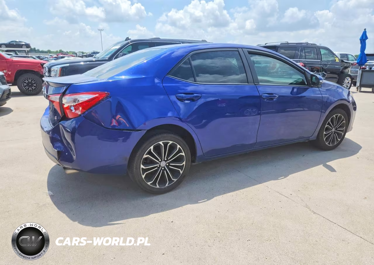 2014 Toyota Corolla S Plus VIN:5YFBURHE6EP071136 - 3