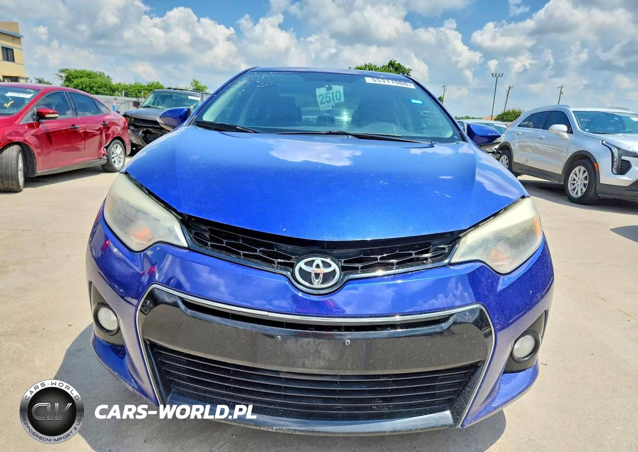 2014 Toyota Corolla S Plus VIN:5YFBURHE6EP071136 - 5
