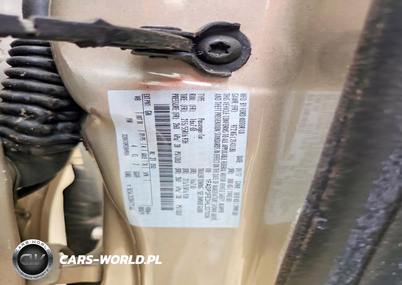 2017 Ford Focus Se VIN:1FADP3FE3HL337036 - 12