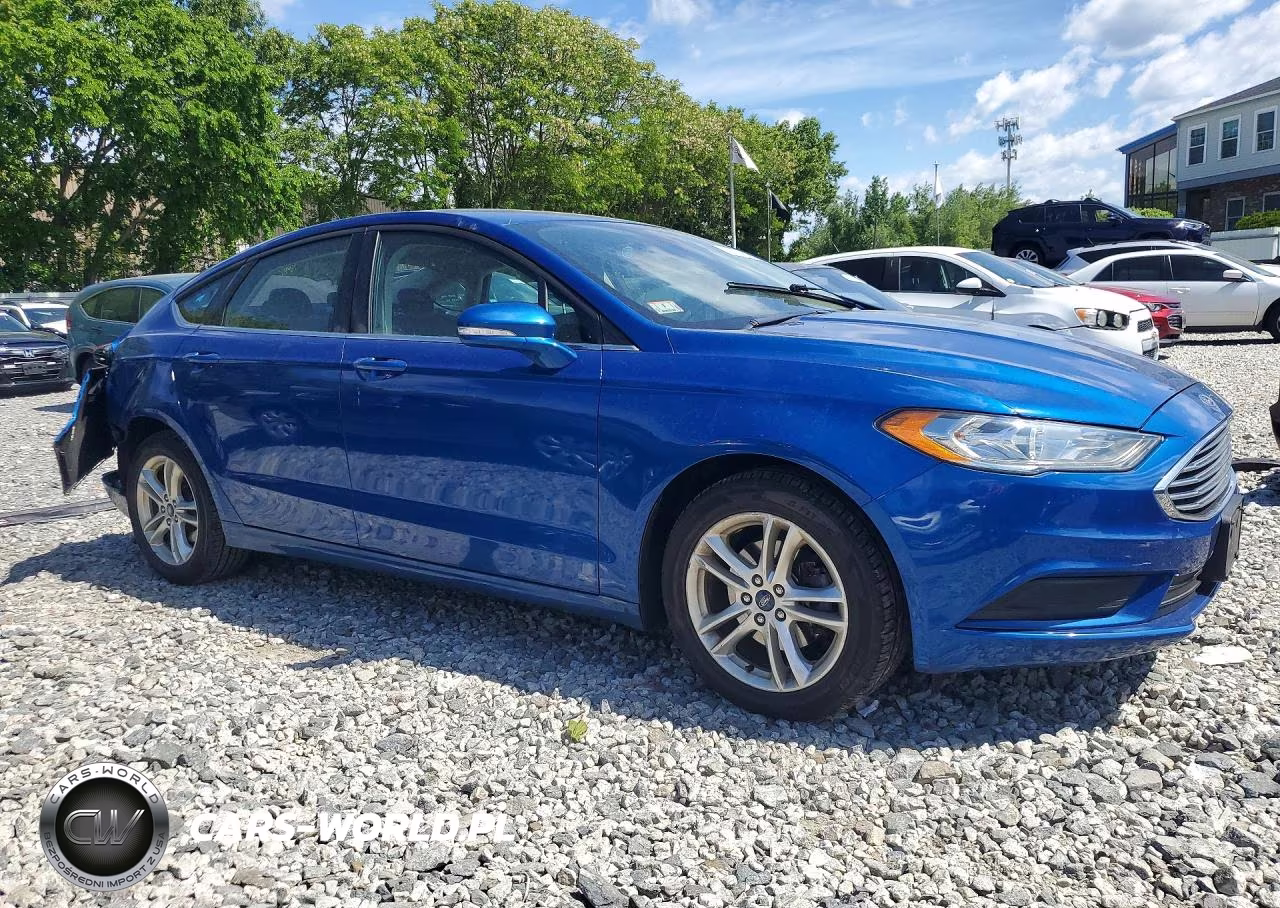 2018 Ford Fusion Se VIN:3FA6P0HD6JR270547 - 4