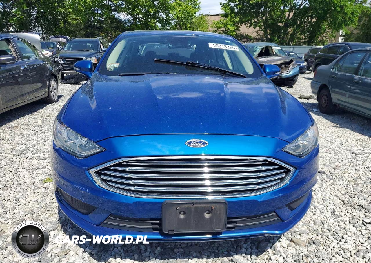 2018 Ford Fusion Se VIN:3FA6P0HD6JR270547 - 5