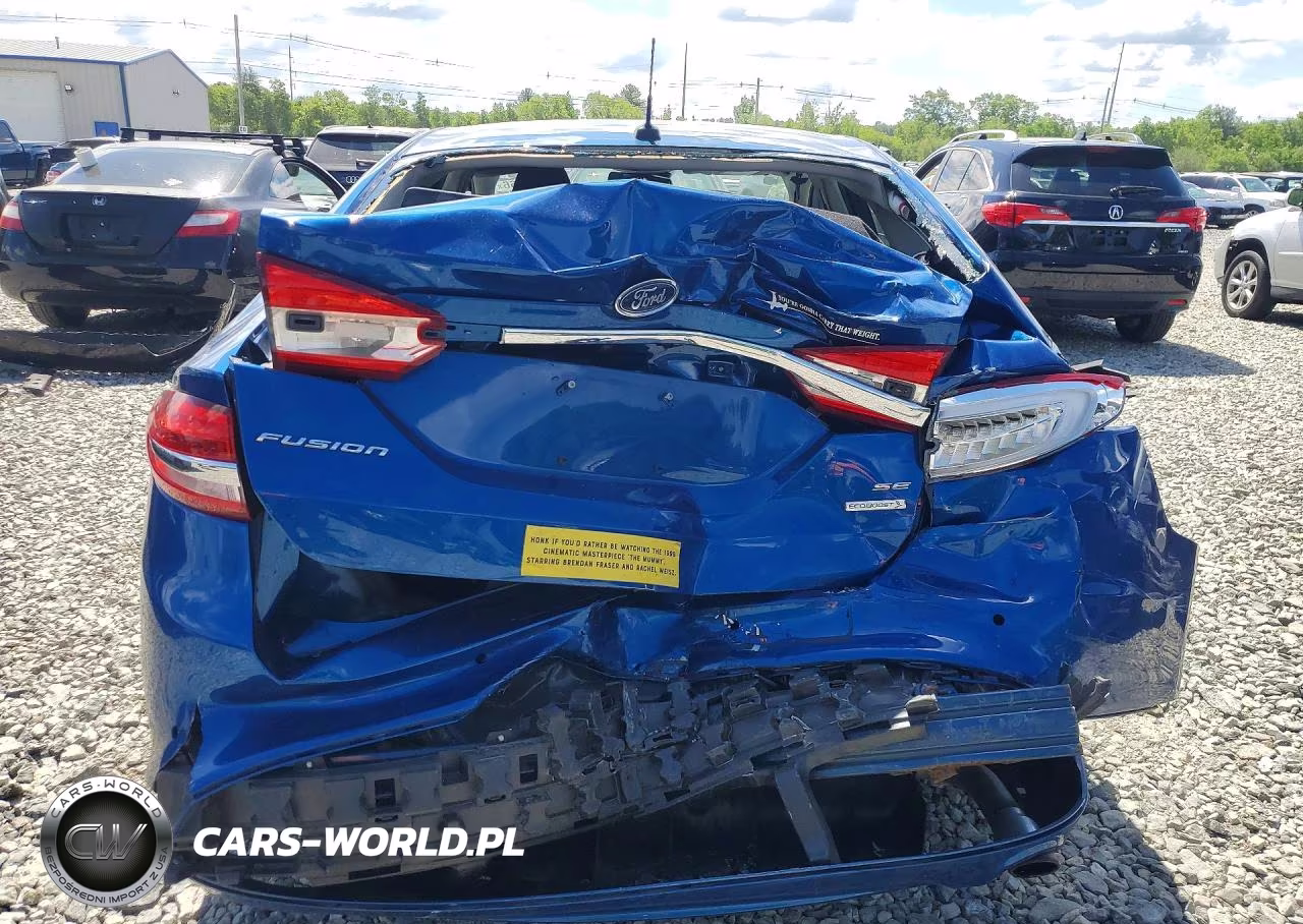 2018 Ford Fusion Se VIN:3FA6P0HD6JR270547 - 6