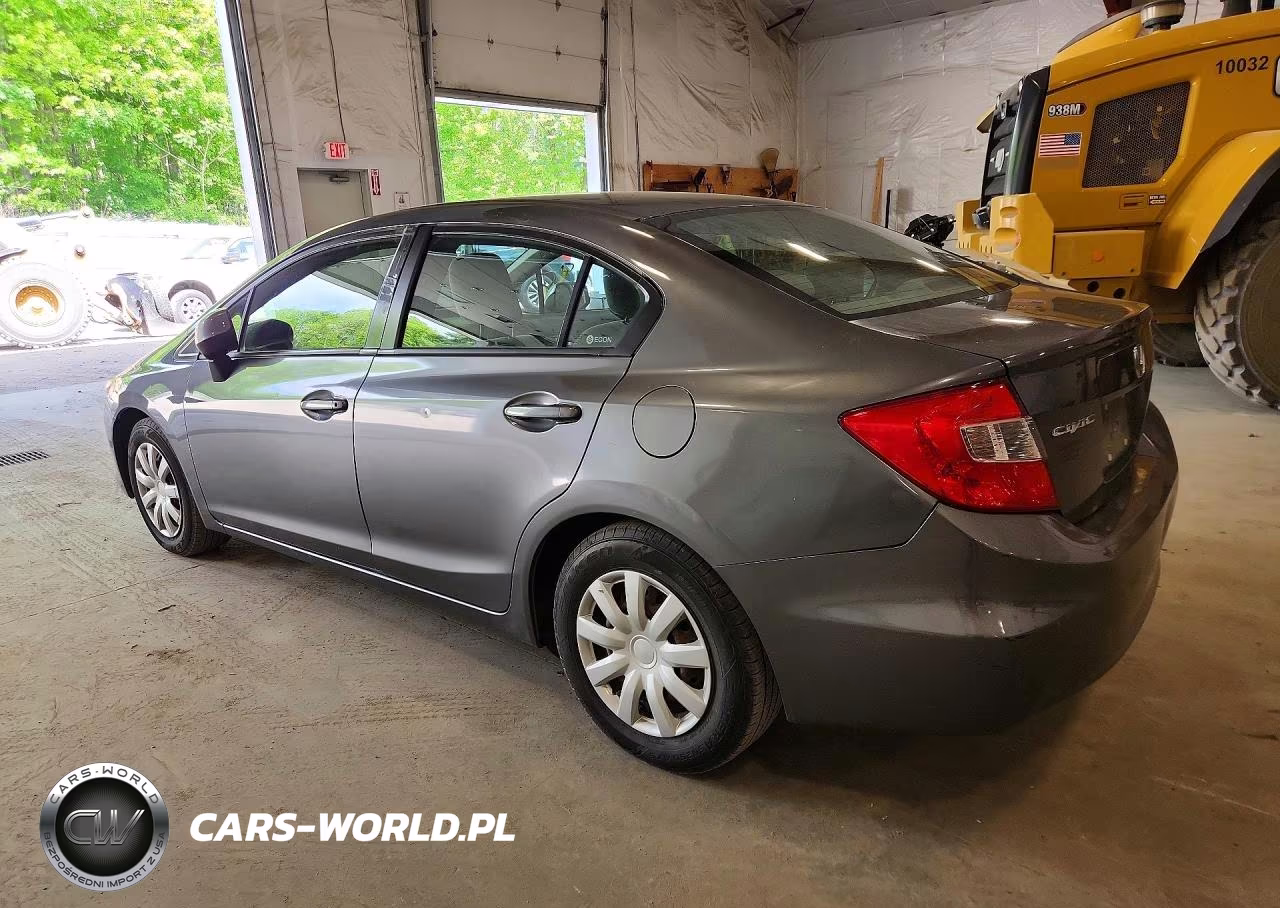 2012 Honda Civic Lx VIN:2HGFB2F51CH329004 - 2