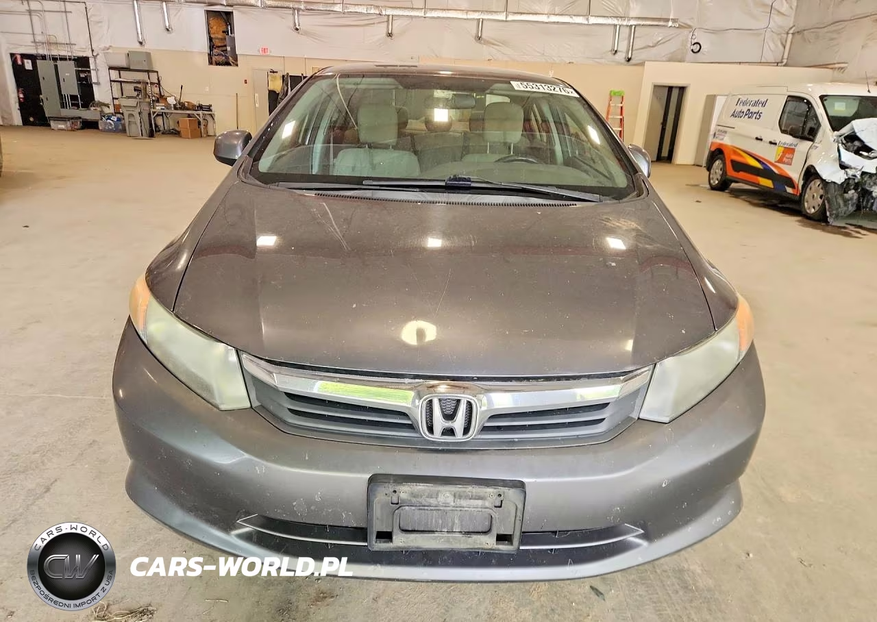 2012 Honda Civic Lx VIN:2HGFB2F51CH329004 - 5