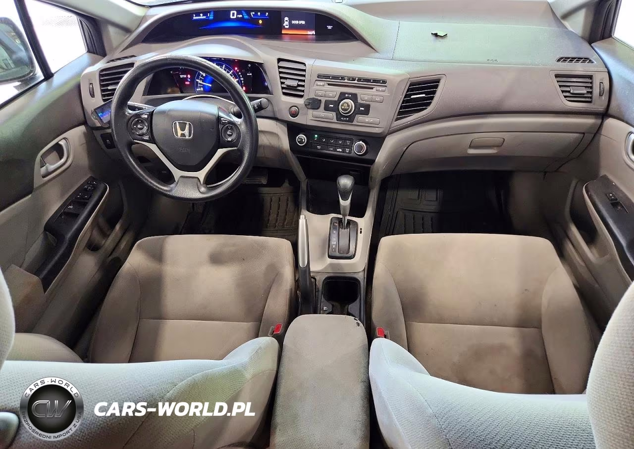 2012 Honda Civic Lx VIN:2HGFB2F51CH329004 - 8