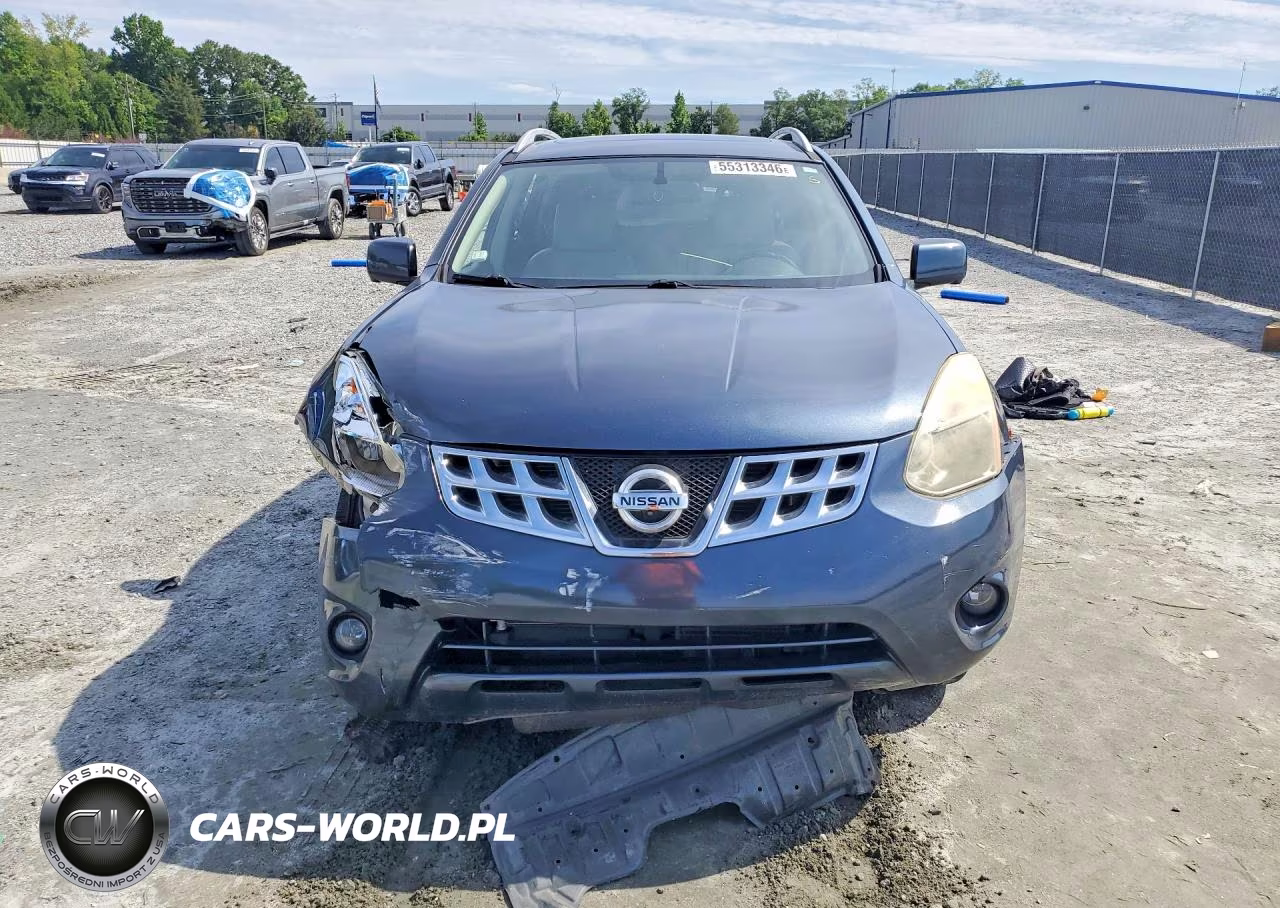 2013 Nissan Rogue S VIN:JN8AS5MT9DW527865 - 5