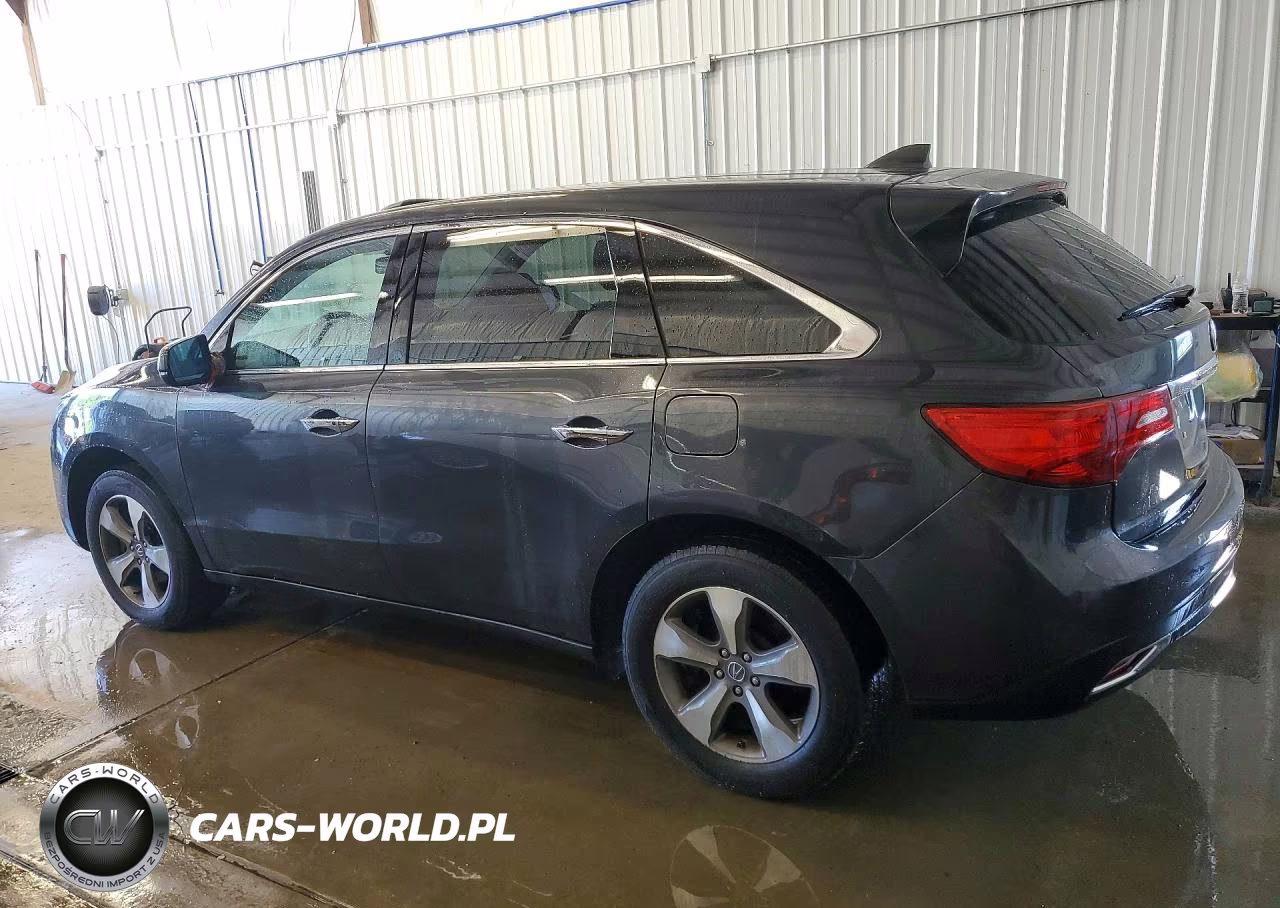 2014 Acura Mdx VIN:5FRYD4H26EB016442 - 2