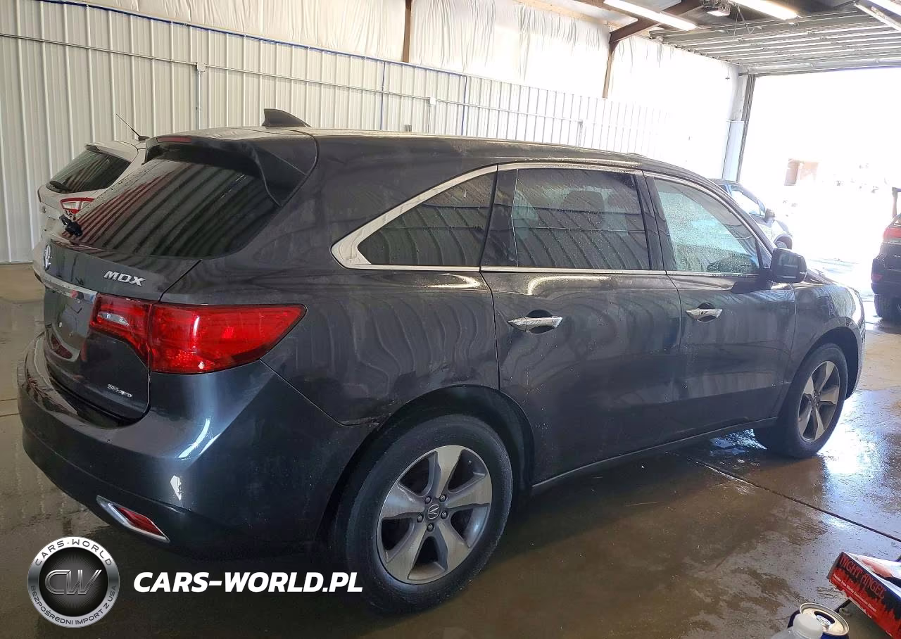 2014 Acura Mdx VIN:5FRYD4H26EB016442 - 3