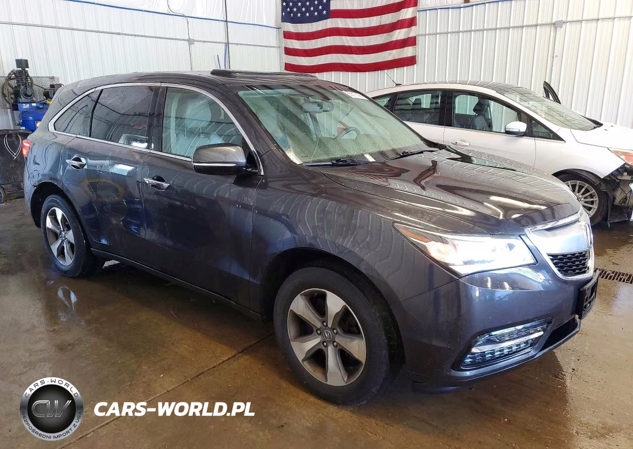 2014 Acura Mdx VIN:5FRYD4H26EB016442 - 4
