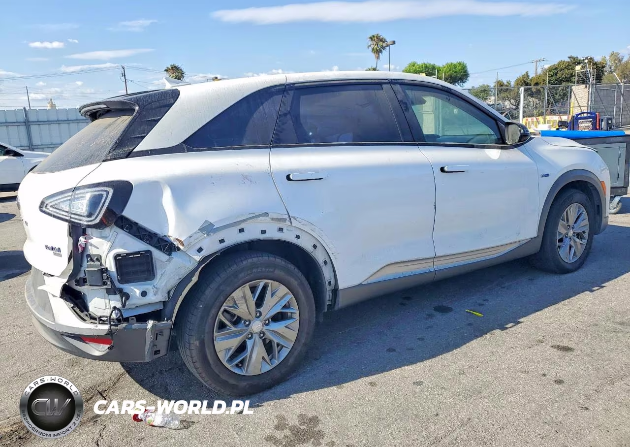 2019 Hyundai Nexo Blue VIN:KM8J74A62KU001491 - 3