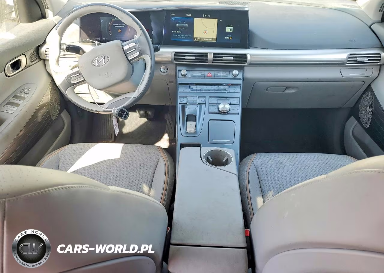 2019 Hyundai Nexo Blue VIN:KM8J74A62KU001491 - 8