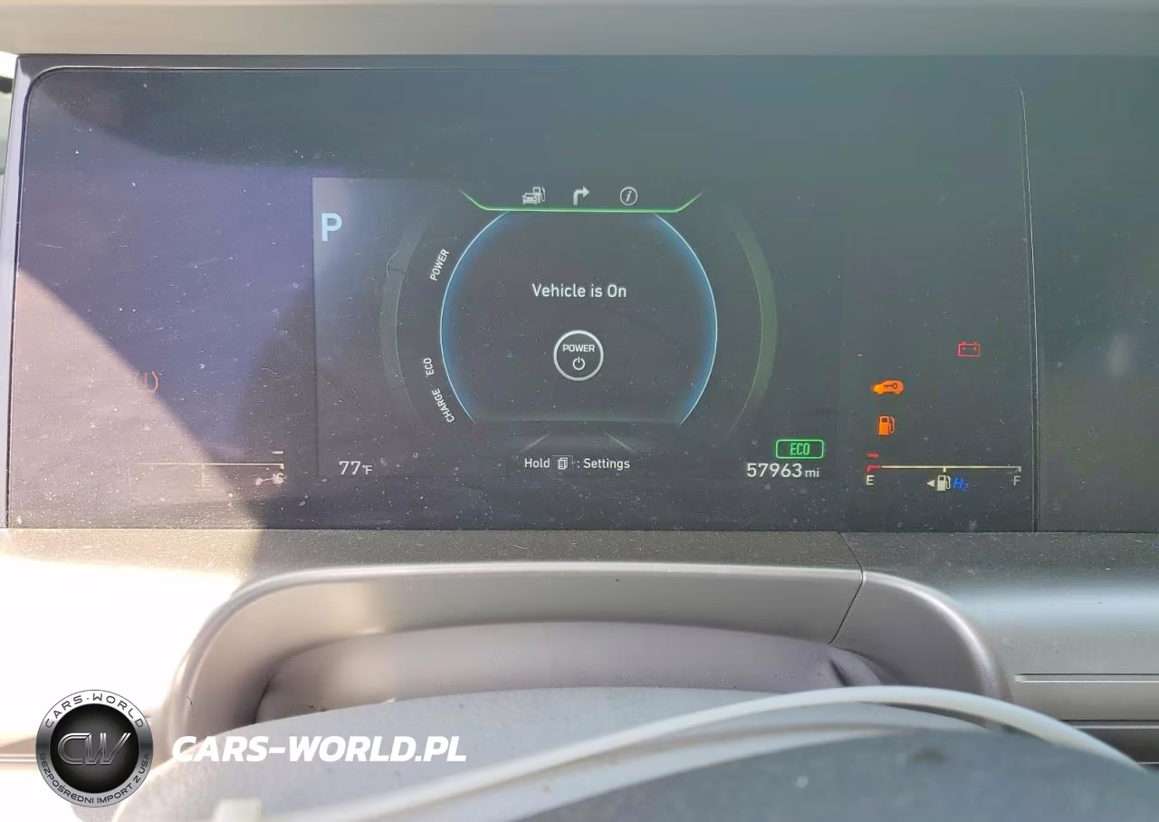 2019 Hyundai Nexo Blue VIN:KM8J74A62KU001491 - 9
