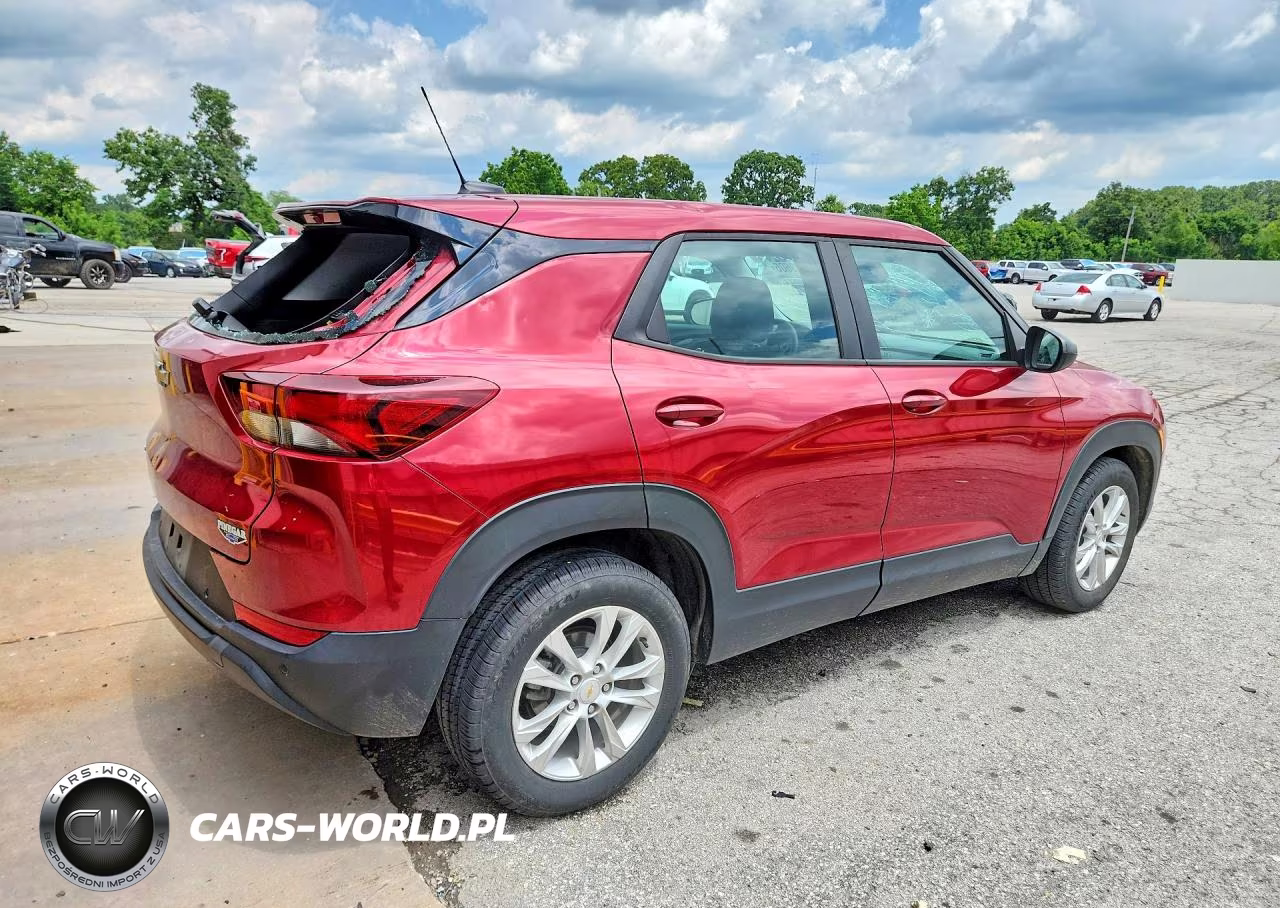 2021 Chevrolet Trailblazer Ls VIN:KL79MMS2XMB014478 - 3