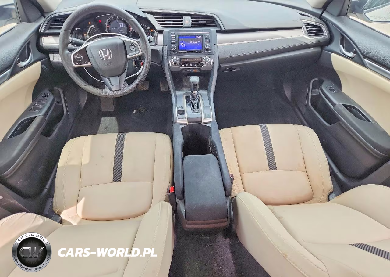 2017 Honda Civic Lx VIN:19XFC2F51HE057987 - 8