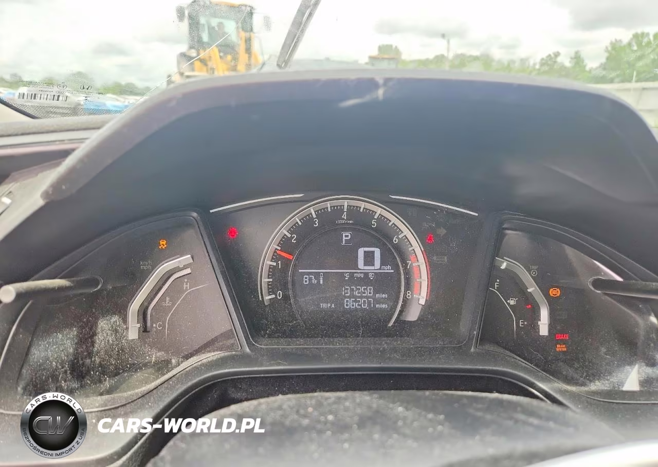 2017 Honda Civic Lx VIN:19XFC2F51HE057987 - 9