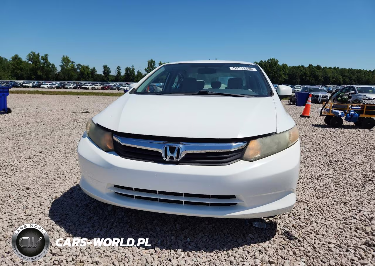 2012 Honda Civic VIN:2HGFB2F5XCH316221 - 5