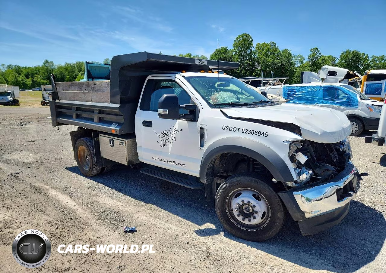 2019 Ford F550 Super Duty Dump Truck VIN:1FDUF5HY9KDA21072 - 4