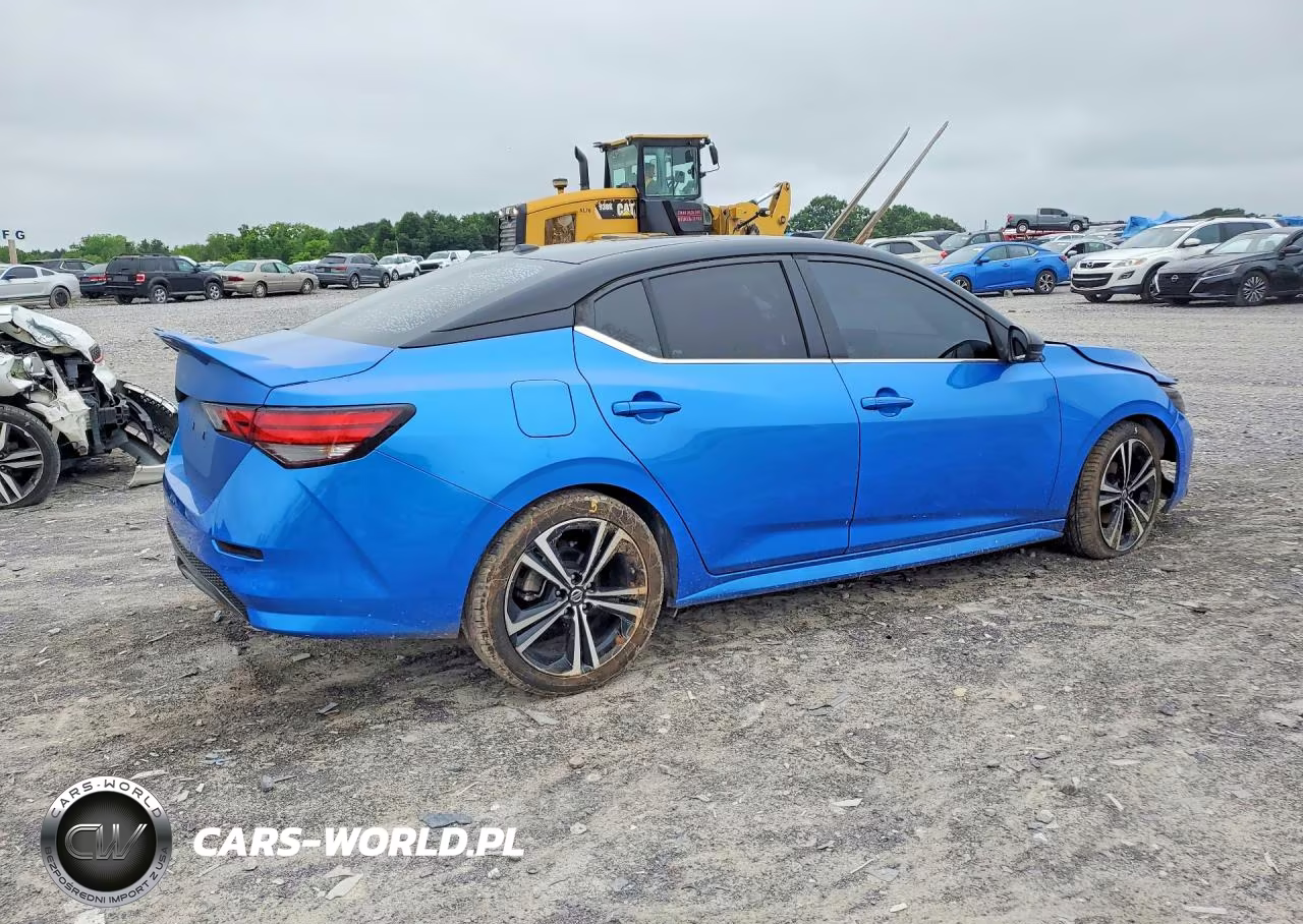2021 Nissan Sentra Sr VIN:3N1AB8DV2MY317232 - 3