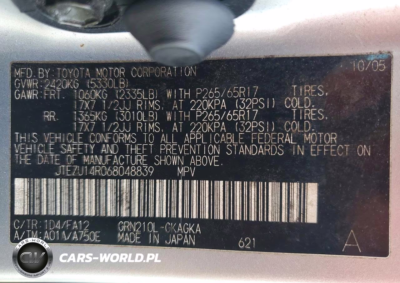 2006 Toyota 4Runner Sr5 VIN:JTEZU14R068048839 - 12