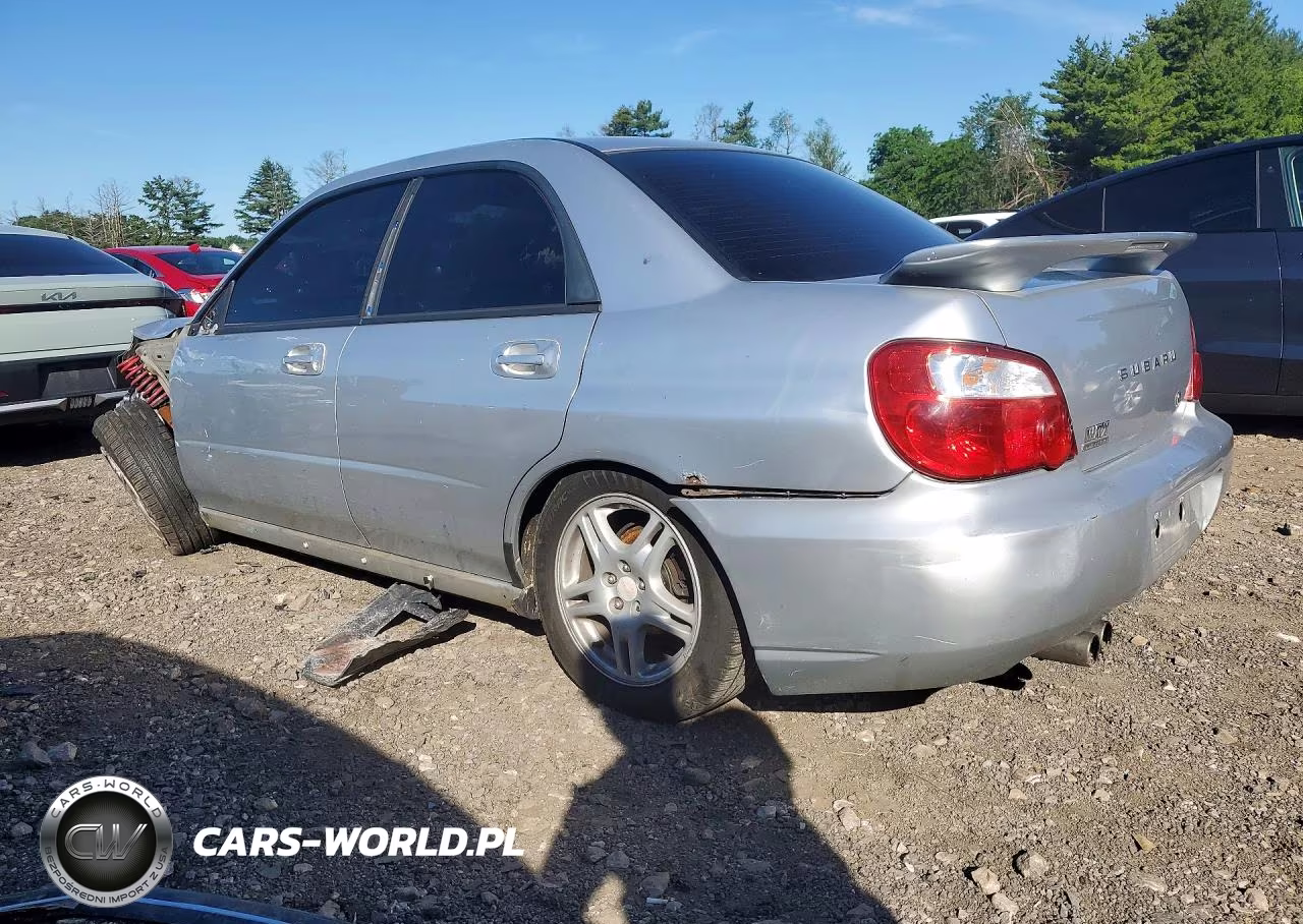 2004 Subaru Impreza Wrx VIN:JF1GD29634G502879 - 2